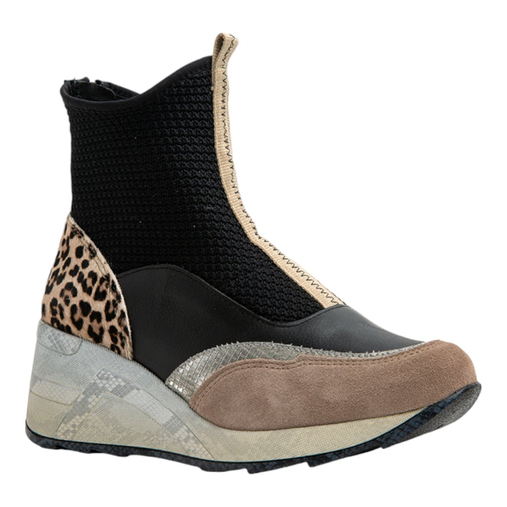 BOTIN ELASTICO LEOPARDO - Lokura calzados