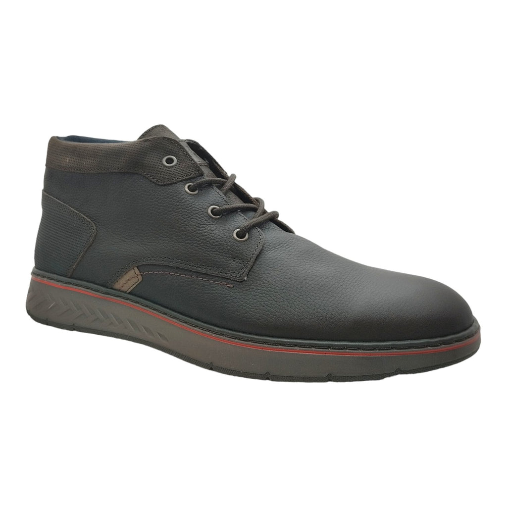 DJ SANTA BOTIN CORDONES MARRON - Lokura calzados